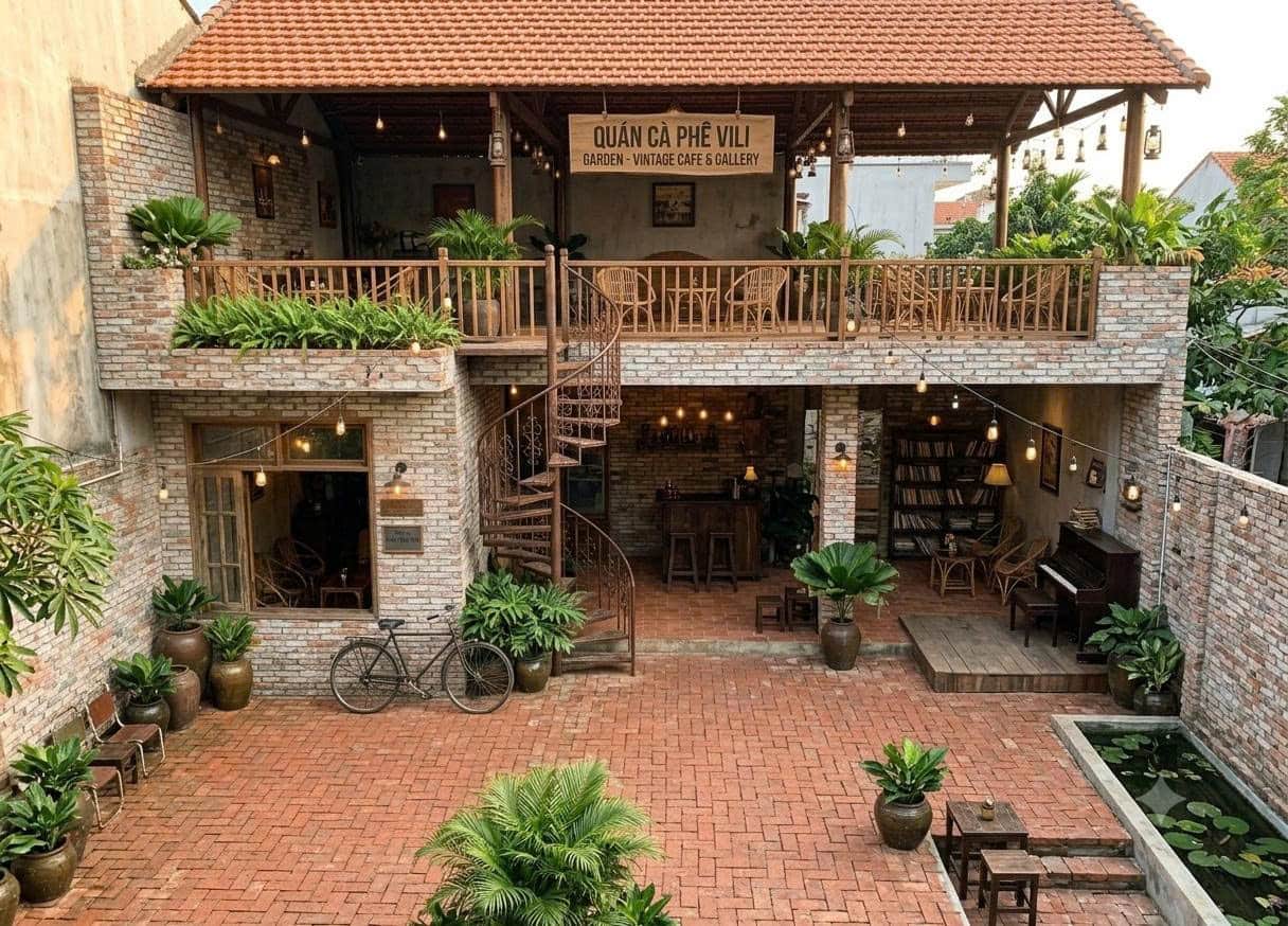 Cafe cổ nghệ thuật