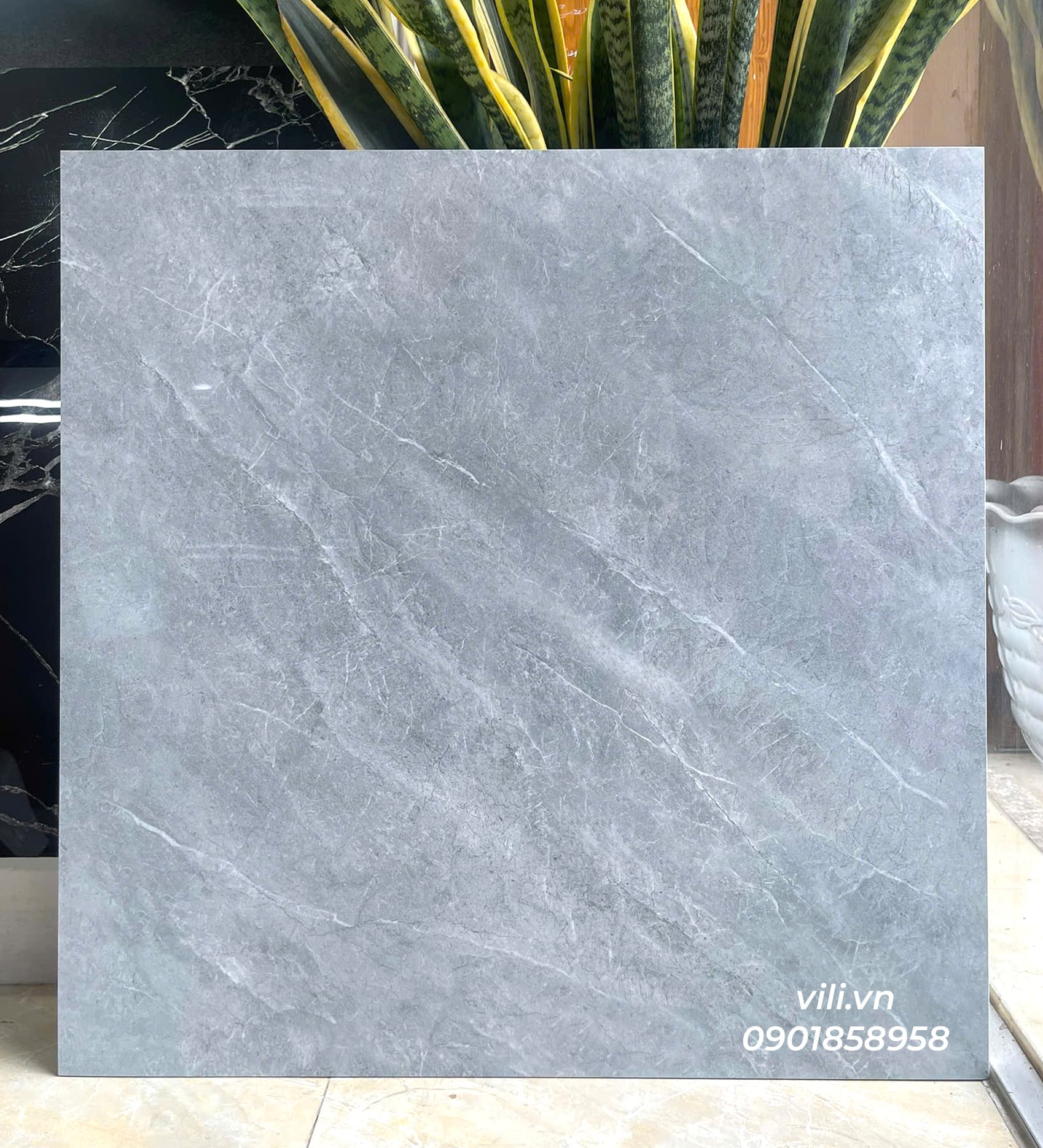 Gạch lát nền 60X60 UN66106 đá bóng