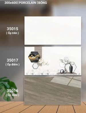 Gạch ốp tường 30X60 Catalan 35015 - 35017 - 35016  đá bóng
