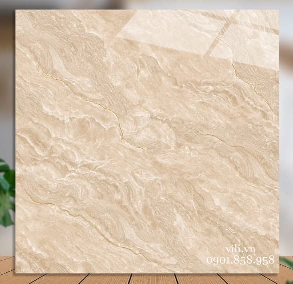 Gạch lát nền 80X80 XSMART 95004 đá bóng