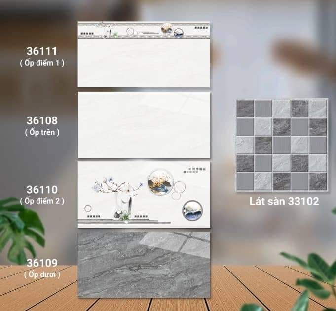 Gạch ốp tường 30X60 Catalan 36111 - 36108 - 36110 - 36109 men bóng