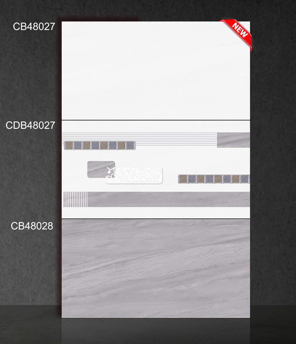 Gạch ốp tường 40x80 TTC CB48027 - CDB48027 - CB48028 men bóng