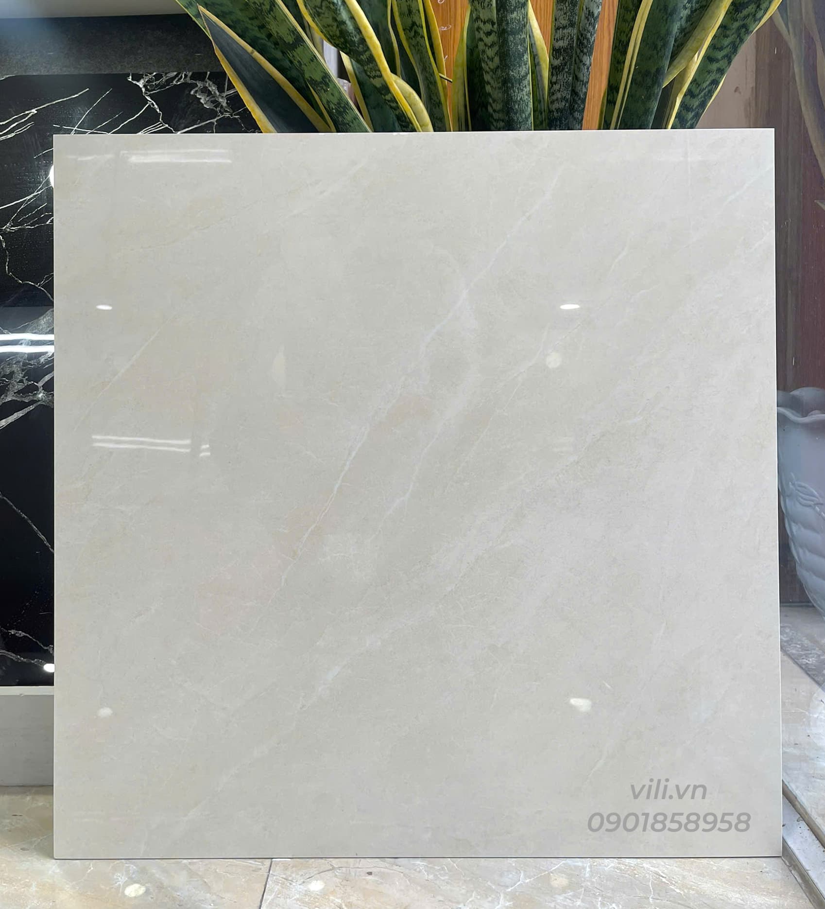 Gạch lát nền 60X60 UN66103 đá bóng