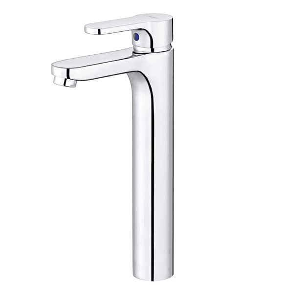 Vòi Lavabo Caesar B571CU Nóng Lạnh Cổ Cao