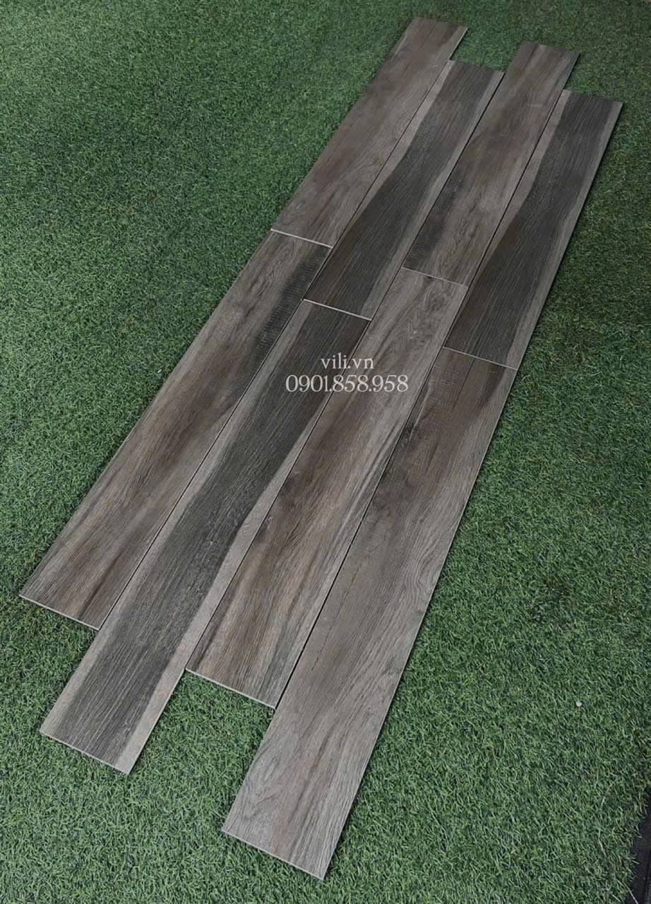 Gạch lát nền giả gỗ 15x90 Viglacera AZ14-GC15903