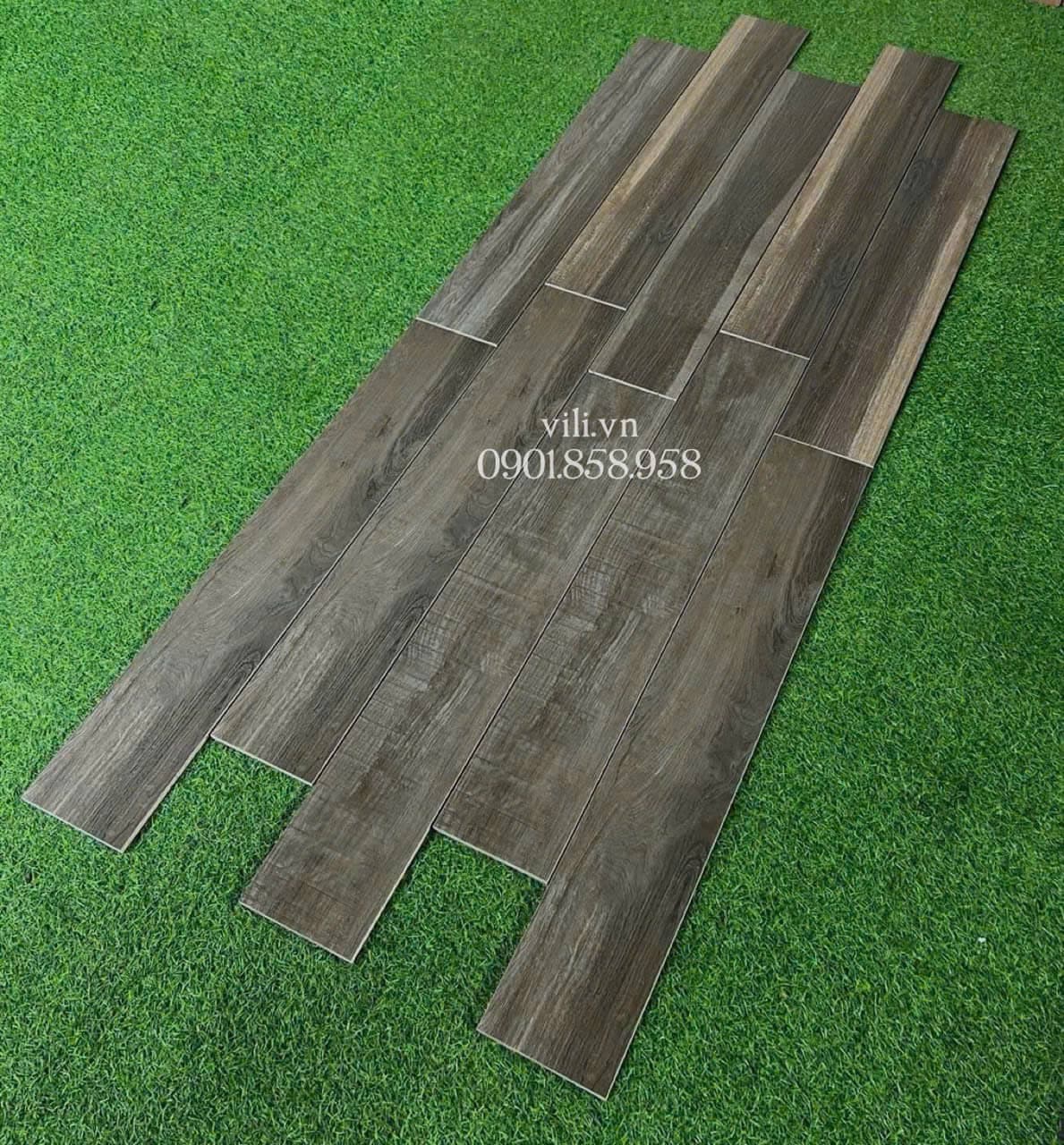 Gạch lát nền giả gỗ 15x90 Viglacera AZ14-GC15901