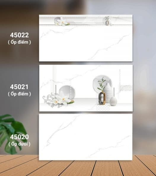 Gạch ốp tường 40x80 Catalan 45022 - 45021 - 45020 men bóng