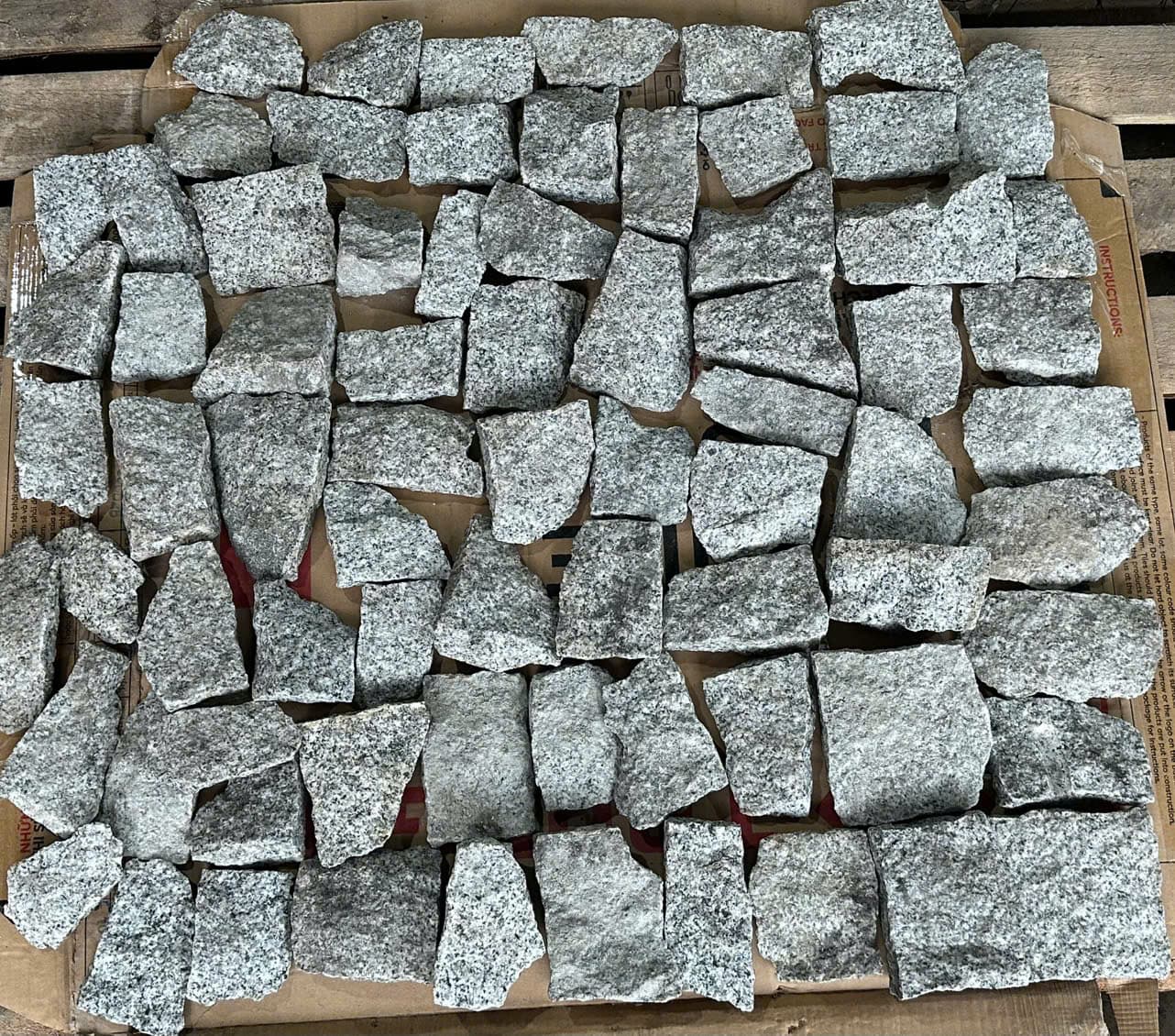 Đá rối trắng muối tiêu (Bao)