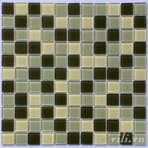 Gạch trang trí mosaic thủy tinh MH 2590