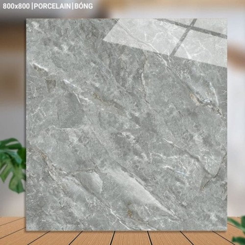 Gạch lát nền 80X80 Catalan 85005 đá bóng