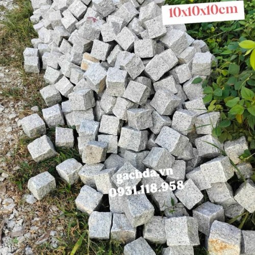 Đá chẻ xây móng 10x10x10cm