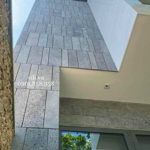 Đá ốp tổ ong xám 30x60x1.2 cm ốp trang trí