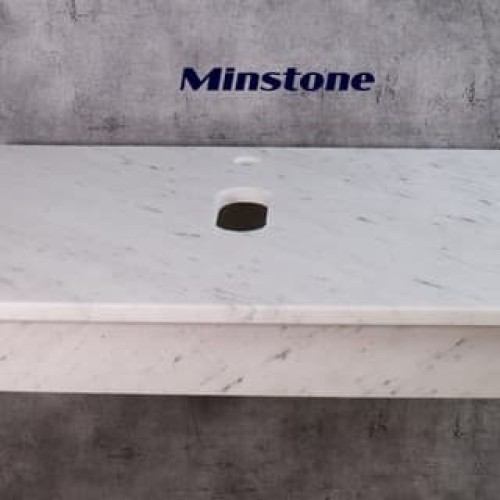 Bàn đá lavabo Minstone MM101 50x70 Marble cao cấp