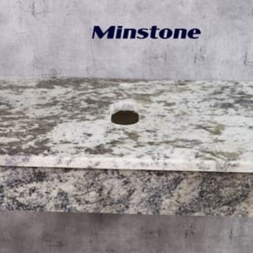 Bàn đá lavabo Minstone MM102 50x70 Marble cao cấp