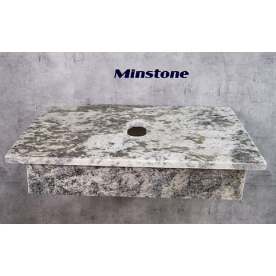 Bàn đá lavabo Minstone MM102 50x70 Marble cao cấp