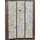 Đá ghép vàng 10x50 cm ốp trang trí