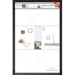 Gạch ốp tường 30x60 TTC CVB36889 - CDB36889 - CB36889 men bóng