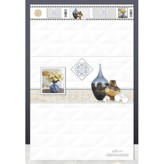 Gạch ốp tường 30x60 TTC DV36080 - DB36080 - WB36080 men bóng