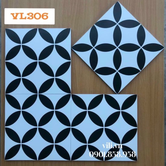 Gạch bông 30X30 VL306 men mờ ốp lát trang trí