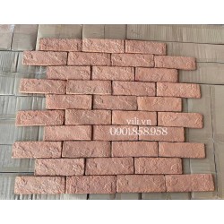 Gạch Giả Cổ GC619D 6x19x1cm Cam Nhạt