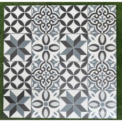 Gạch bông 40X40 LUX46001 đá mờ