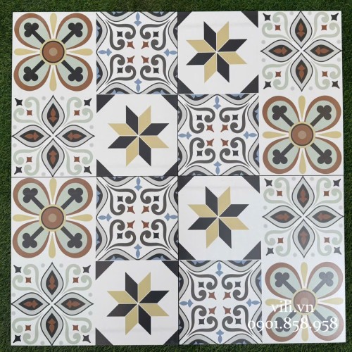 Gạch bông 40X40 LUX46004 đá mờ