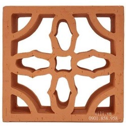 Gạch bông gió đỏ Hoa Phượng