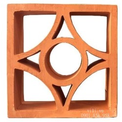 Gạch bông gió đỏ Hạ Uy Di