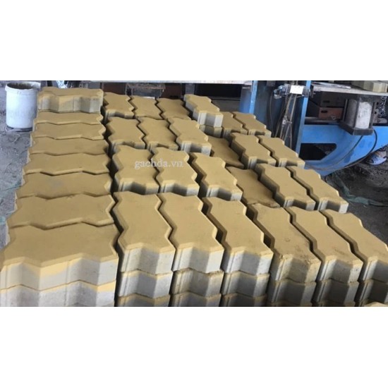 Gạch Vỉa Hè Con Sâu Nhám Xám - Đỏ - Xanh - Vàng