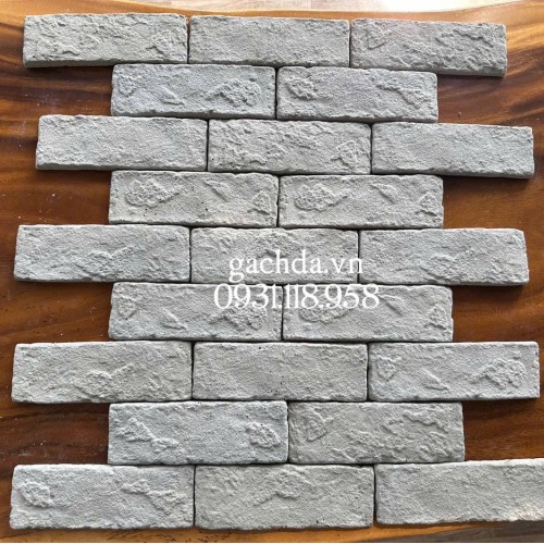 Gạch Giả Cổ GC619X 6x19x1cm Xám