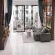 Gạch lát nền 60X60 Catalan 65001 đá bóng trắng vân mây