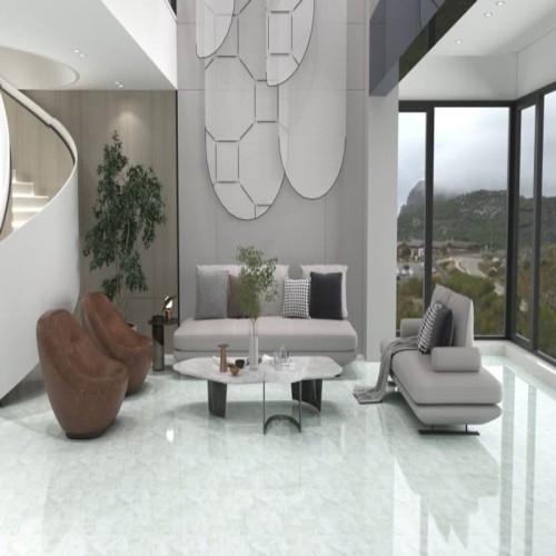 Gạch lát nền 60X60 Catalan 65007 đá bóng