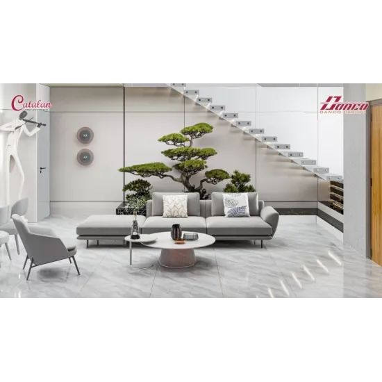 Gạch Lát Nền 80x80 Catalan 85029 Đá Bóng