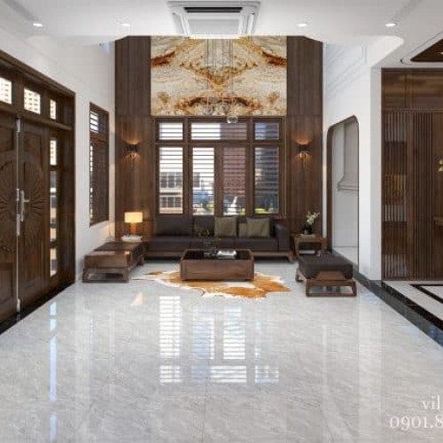 Gạch lát nền 80X80 XSMART 95003 đá bóng