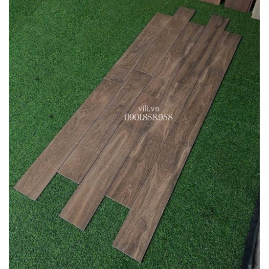Gạch lát nền giả gỗ 15x90 Viglacera AZ12-GK15905
