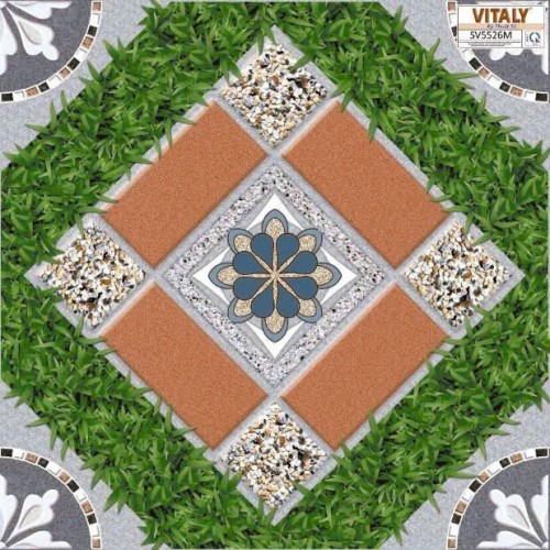 Gạch lát sân vườn 50X50 SV5526M men nhám