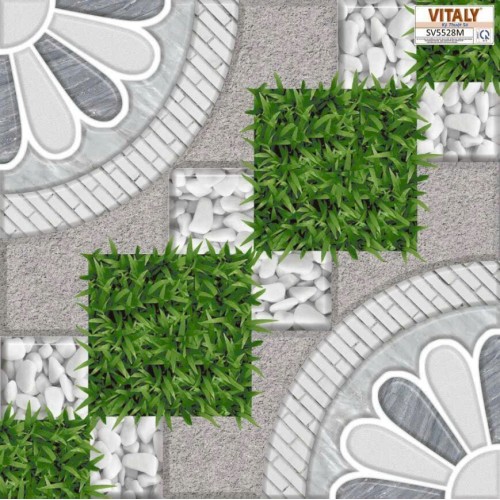 Gạch lát sân vườn 50X50 SV5528M men nhám