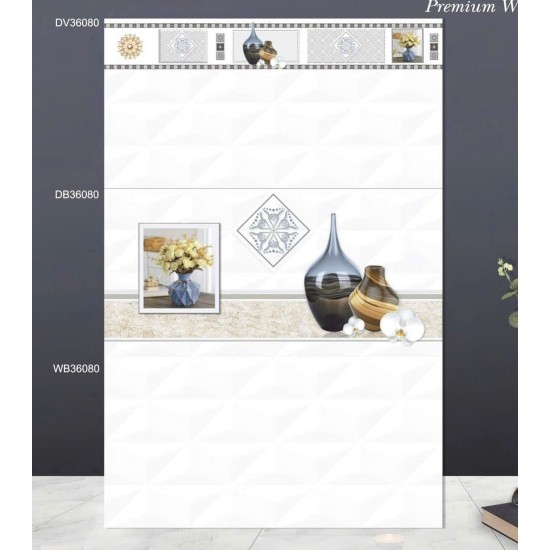 Gạch ốp tường 30x60 TTC DV36080 - DB36080 - WB36080 men bóng