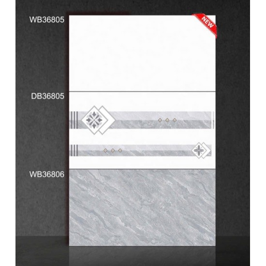 Gạch ốp tường 30x60 TTC WB36805 - DB36805 - WB36806 men bóng