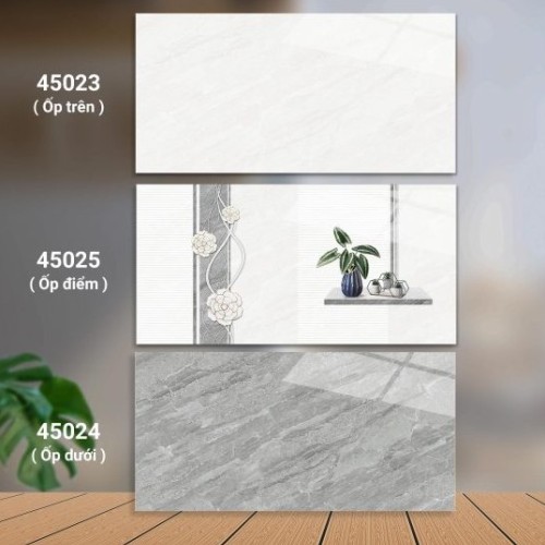 Gạch ốp tường 40x80 Catalan 45023 -  45025 - 45024 men bóng