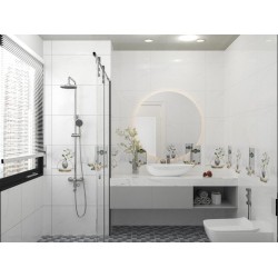 Gạch ốp tường 40X80 Catalan 47001 - 47002 đá bóng