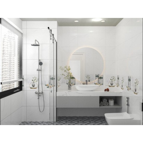 Gạch ốp tường 40X80 Catalan 47001 - 47002 đá bóng