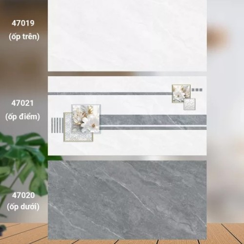 Gạch ốp tường 40X80 Catalan 47019 - 47021 - 47020 đá bóng