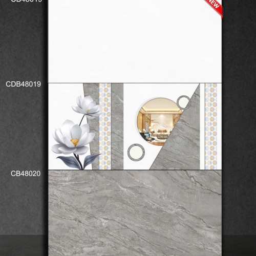 Gạch ốp tường 40x80 TTC CB48019 - CDB48019 - CB48020 men bóng