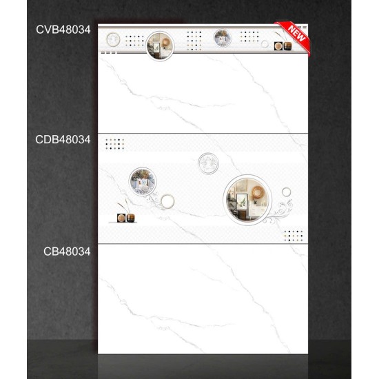 Gạch ốp tường 40x80 TTC CVB48034 - CDB48034 - CB48034 men bóng