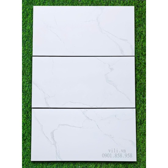 Gạch ốp tường Vitaly 30x60 VNZ3688 trắng vân mây đá mờ