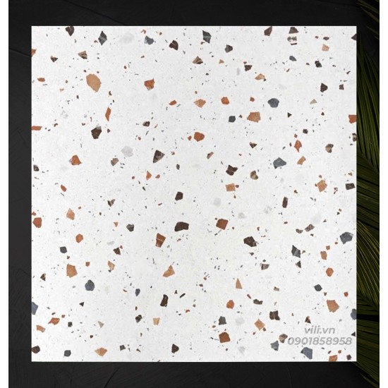 Gạch lát nền 80X80 TASA Terrazzo TSA9125 nhám