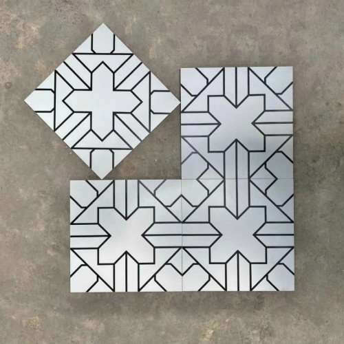 Gạch bông 30X30 VL3020 đá mờ