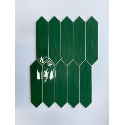 Gạch thẻ mũi tên KT 75x300 mã VL75312 Xanh Lá