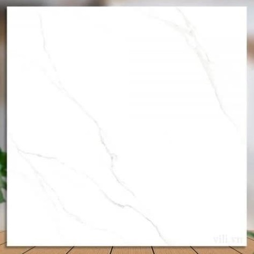 Gạch lát nền 80X80 Catalan XS 90010 đá bóng trắng vân mây